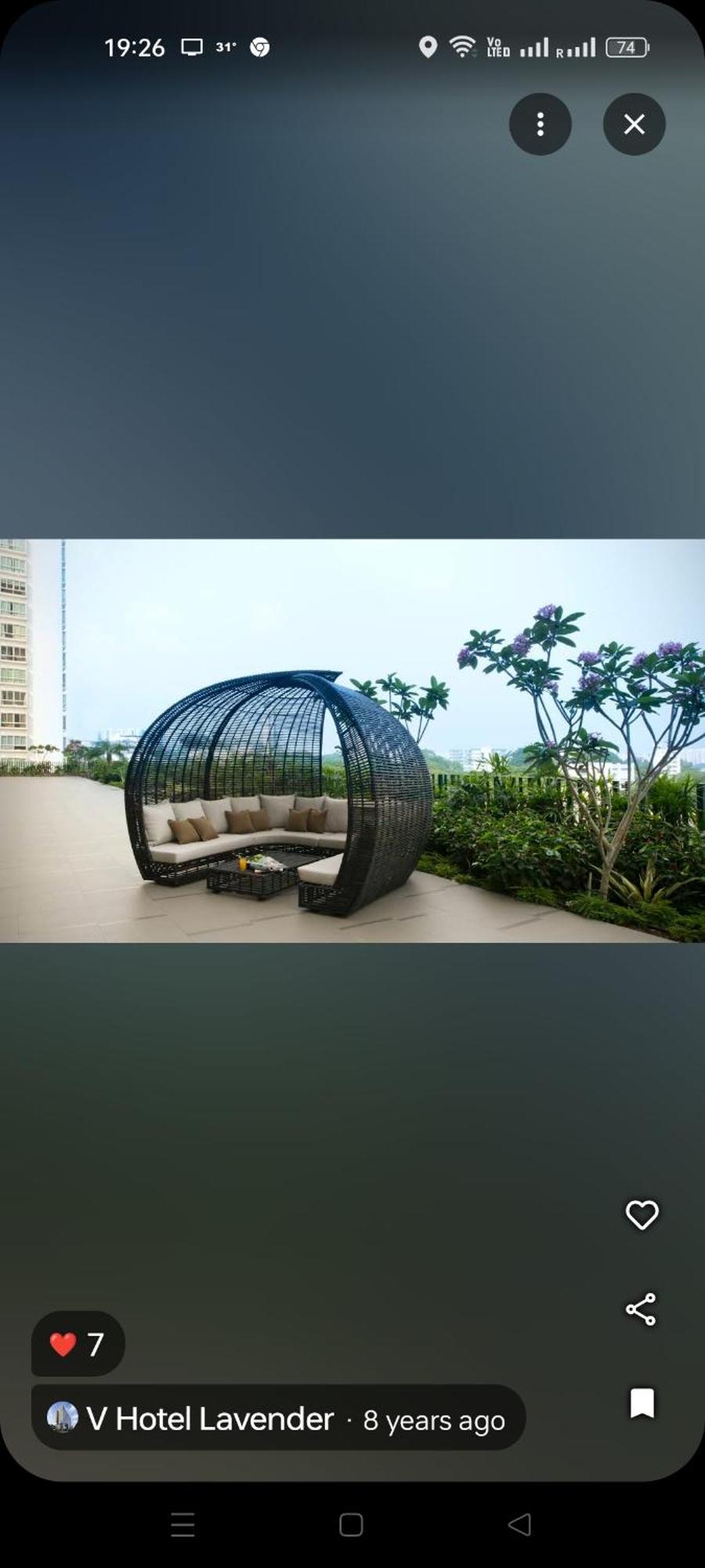 V Hotel Lavender Сингапур Екстериор снимка